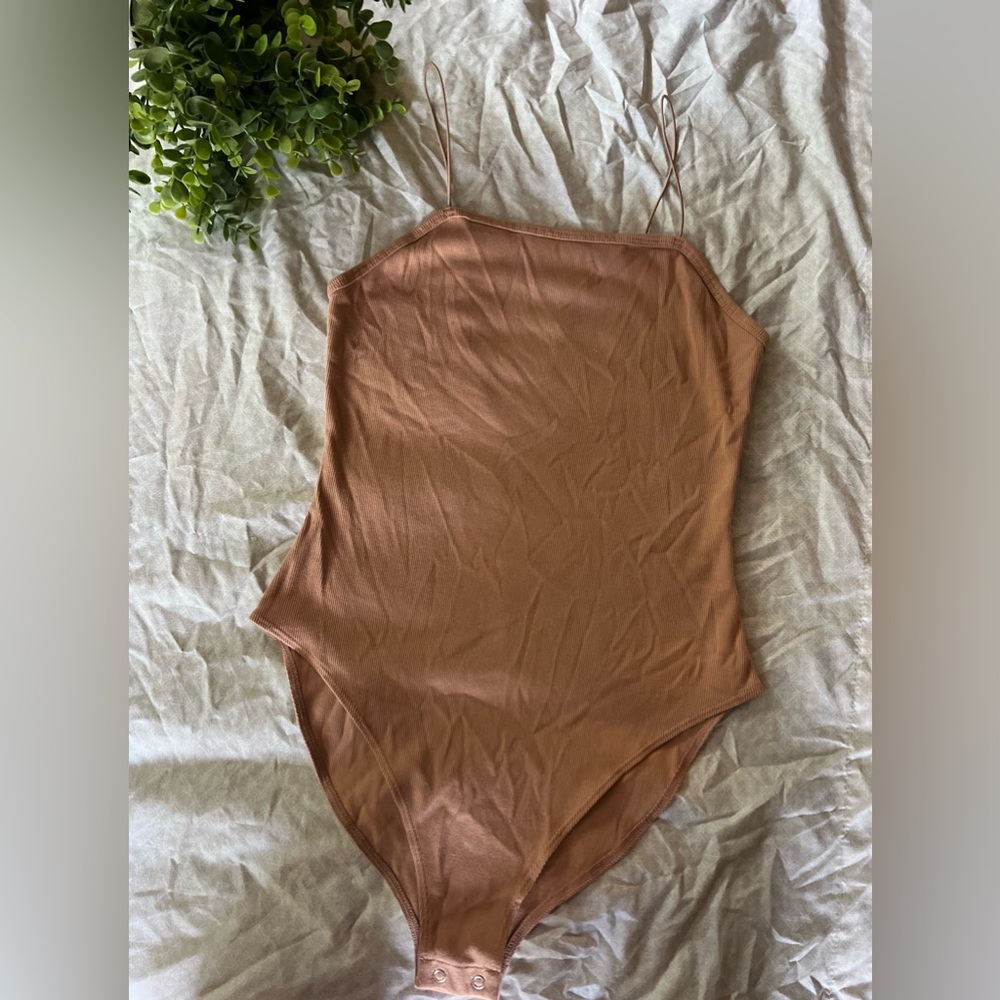 Target nude strappy bodysuit